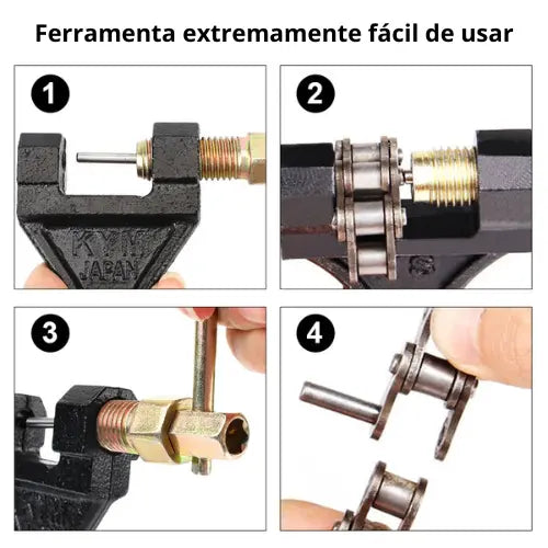 Chave Extrator de Pino de Correntes Profissional 420/530