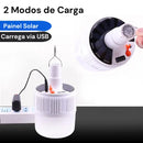 Lâmpada de Led Inteligente com Painel Solar Original