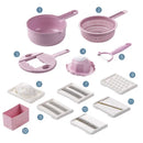 Super Prático Fatiador de Legumes 12 em 1  Best-Seller