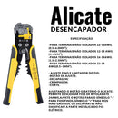 Kit Profissional Eletricista — Crimpador + Decapador + 1.250 Terminais