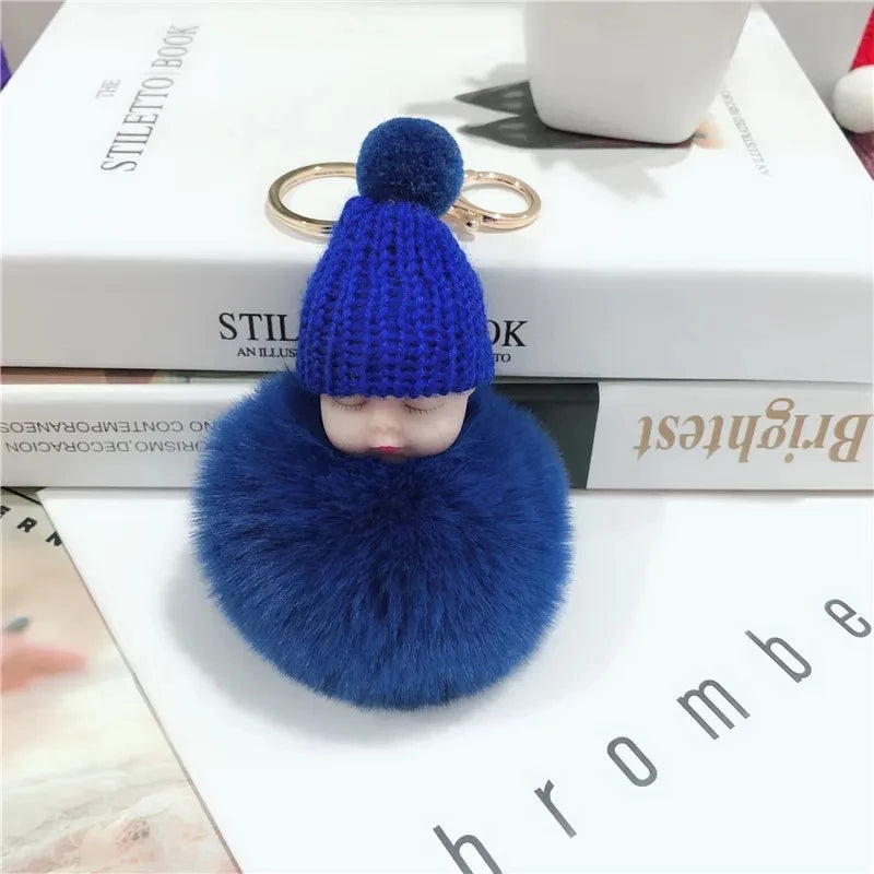 Chaveiro Pompom Bêbe Fofinho