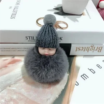 Chaveiro Pompom Bêbe Fofinho